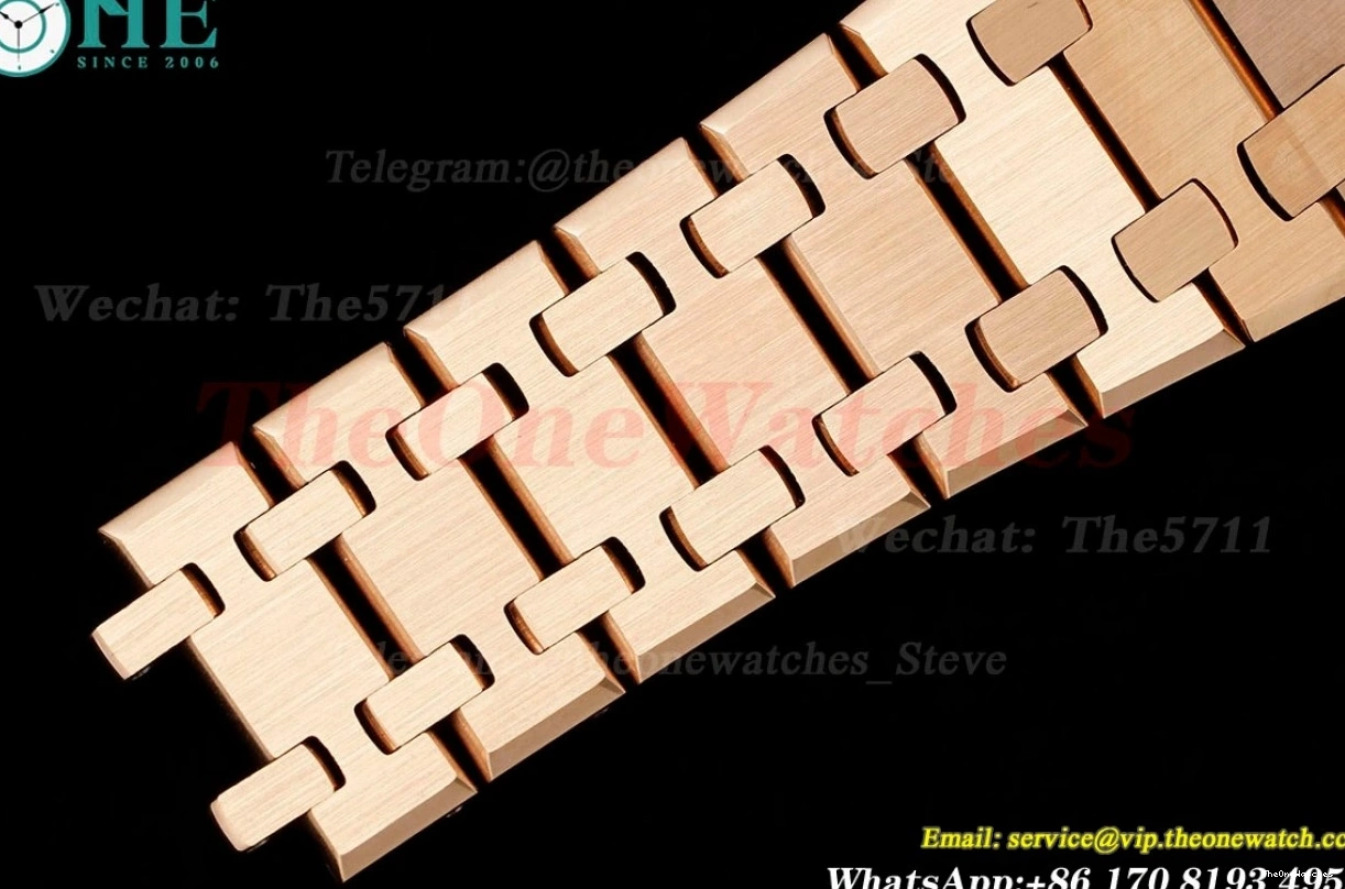 Qtz ZF Oak 67651 Dia Swiss RG 33mm Royal Gold Ladies RG 0430